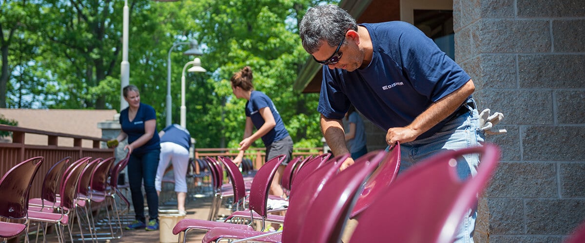 Cleaning Chairs