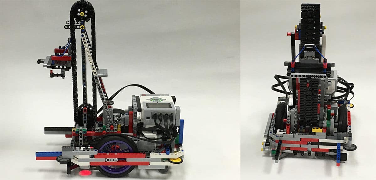 First Lego League Purple Monster Robot