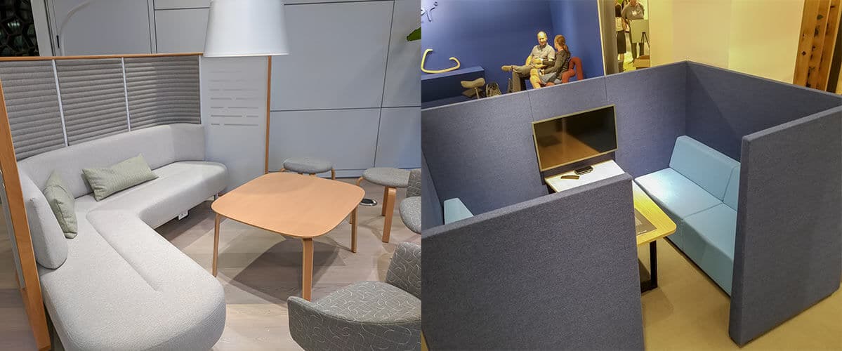 Miniaturized Booths and Collaboration Spaces