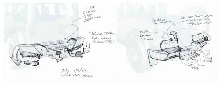 Industrial Design Concept Sketches