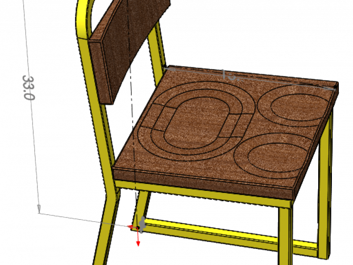 Chair in CAD