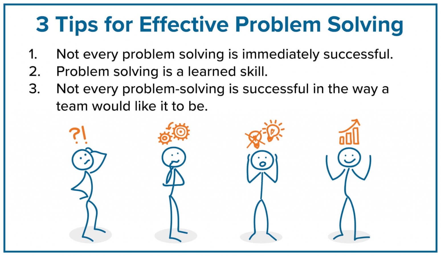 what are three common impediments to problem solving