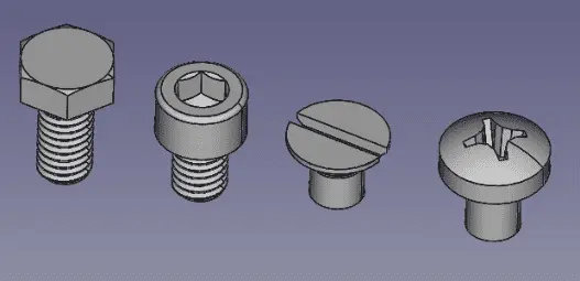 multiple fastener types