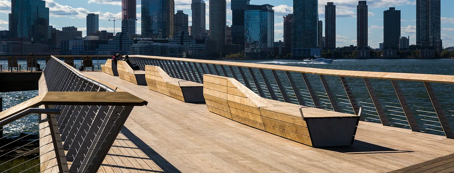 Pier 26 Benches in New York City