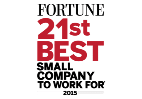 21st Best Small Company to Work For