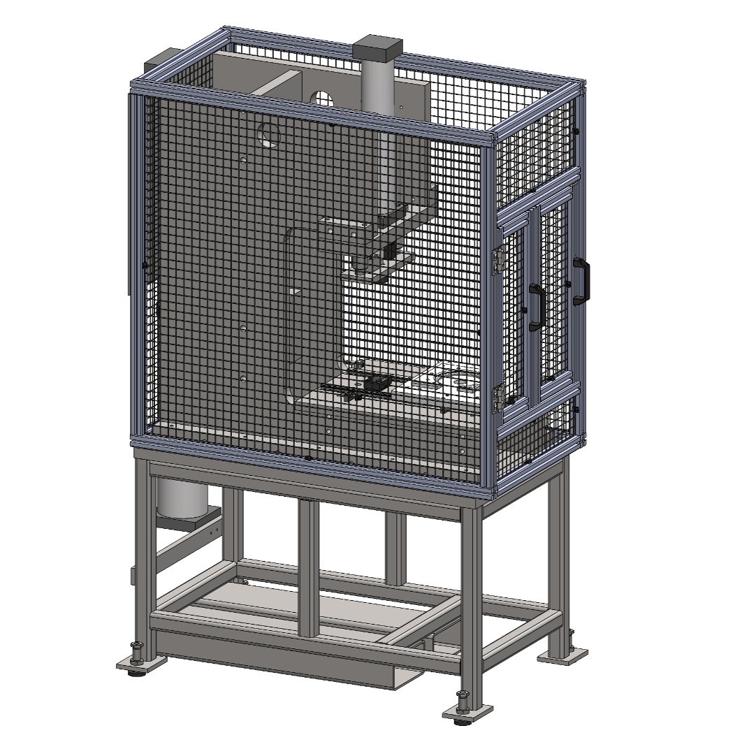 Semi-Automated Work Station Machine Design