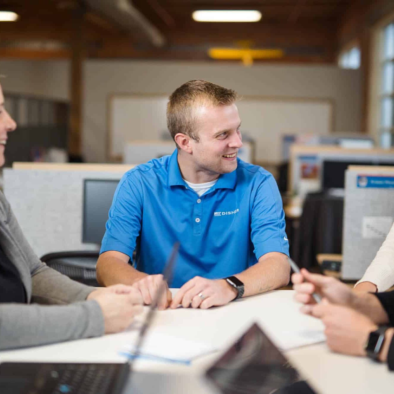 Talent Solutions Team in a Meeting